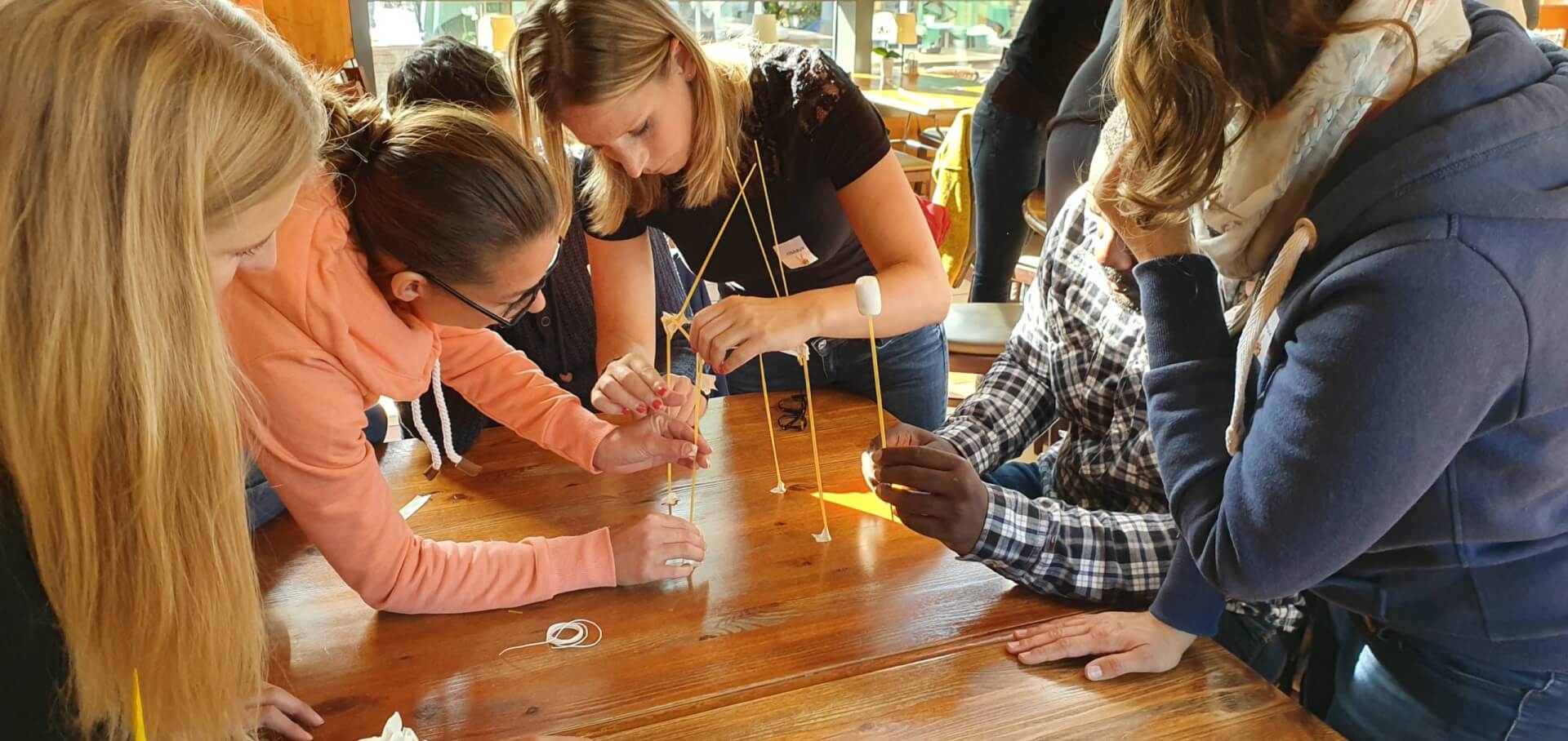 Marshmallow challenge